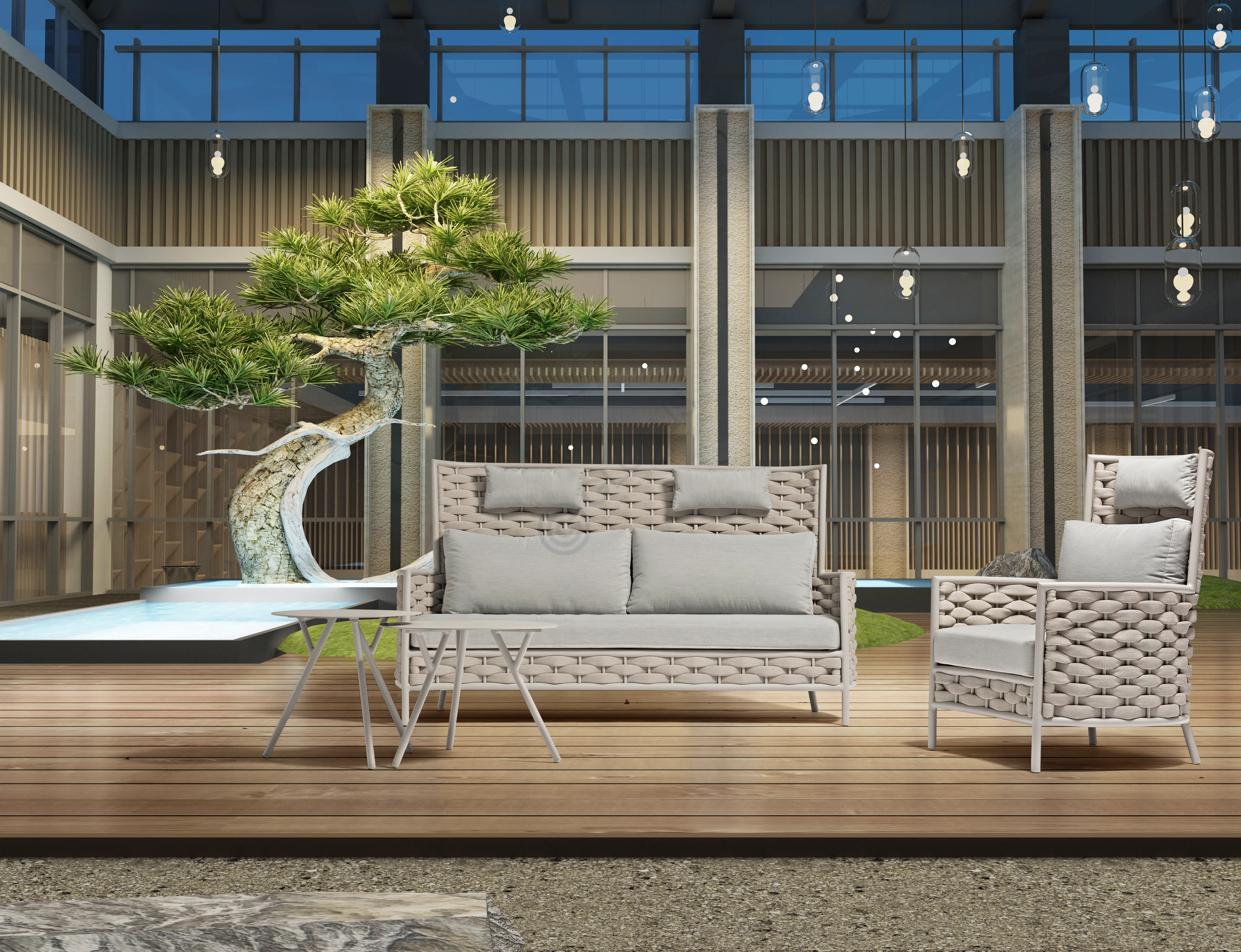 Уличный диван COUTURE JARDIN