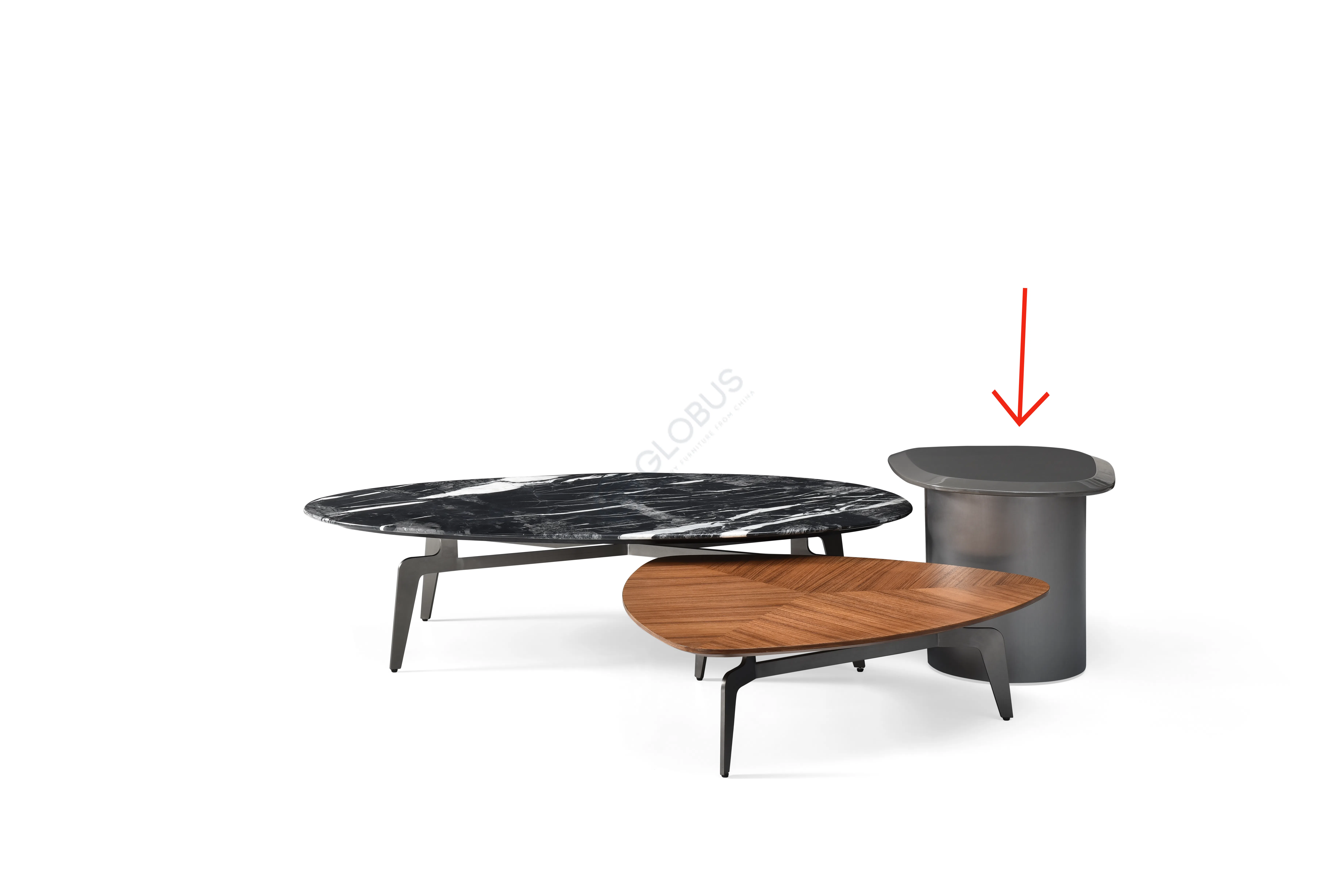 Угловой столик Querus