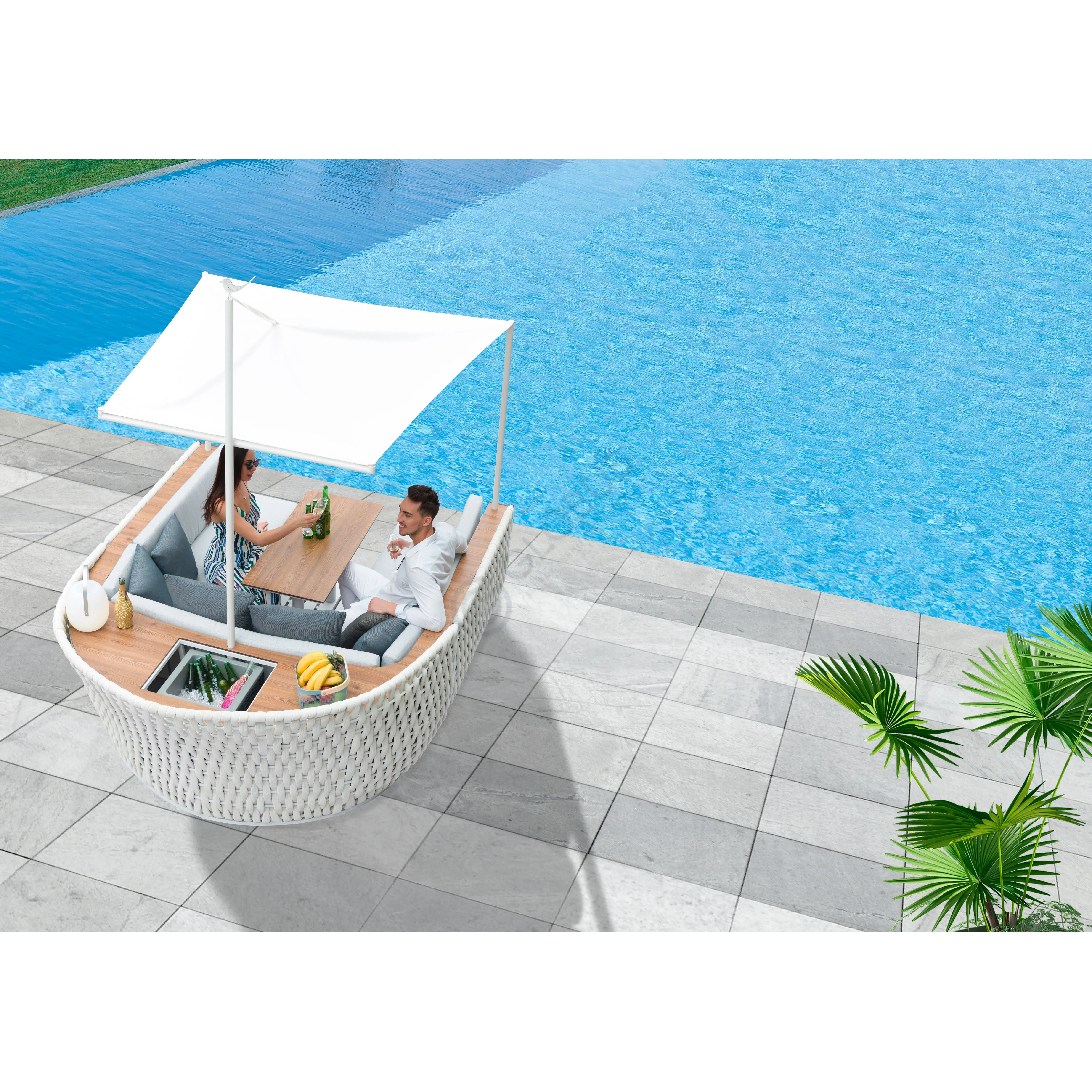 Уличный диван COUTURE JARDIN