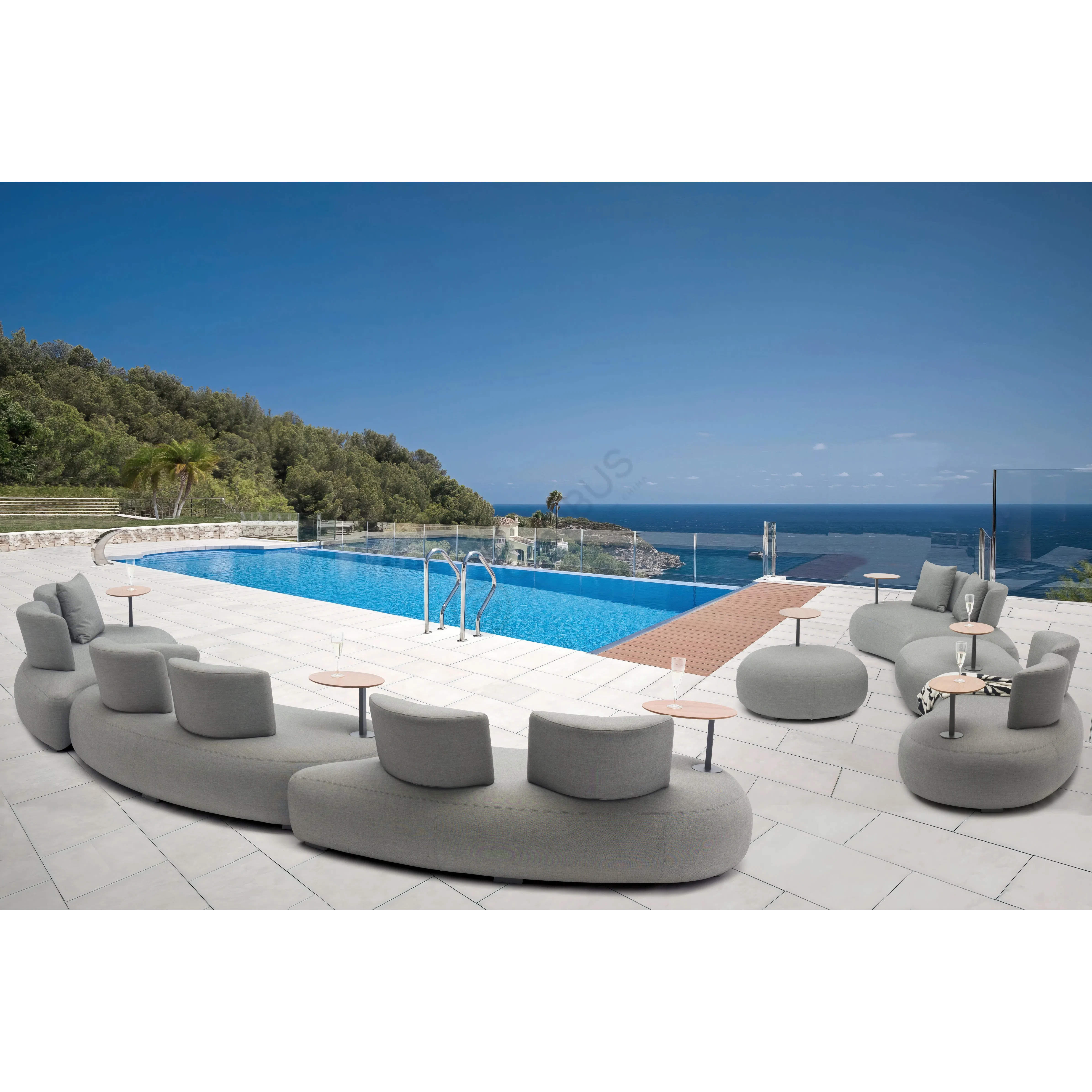 Уличный диван COUTURE JARDIN