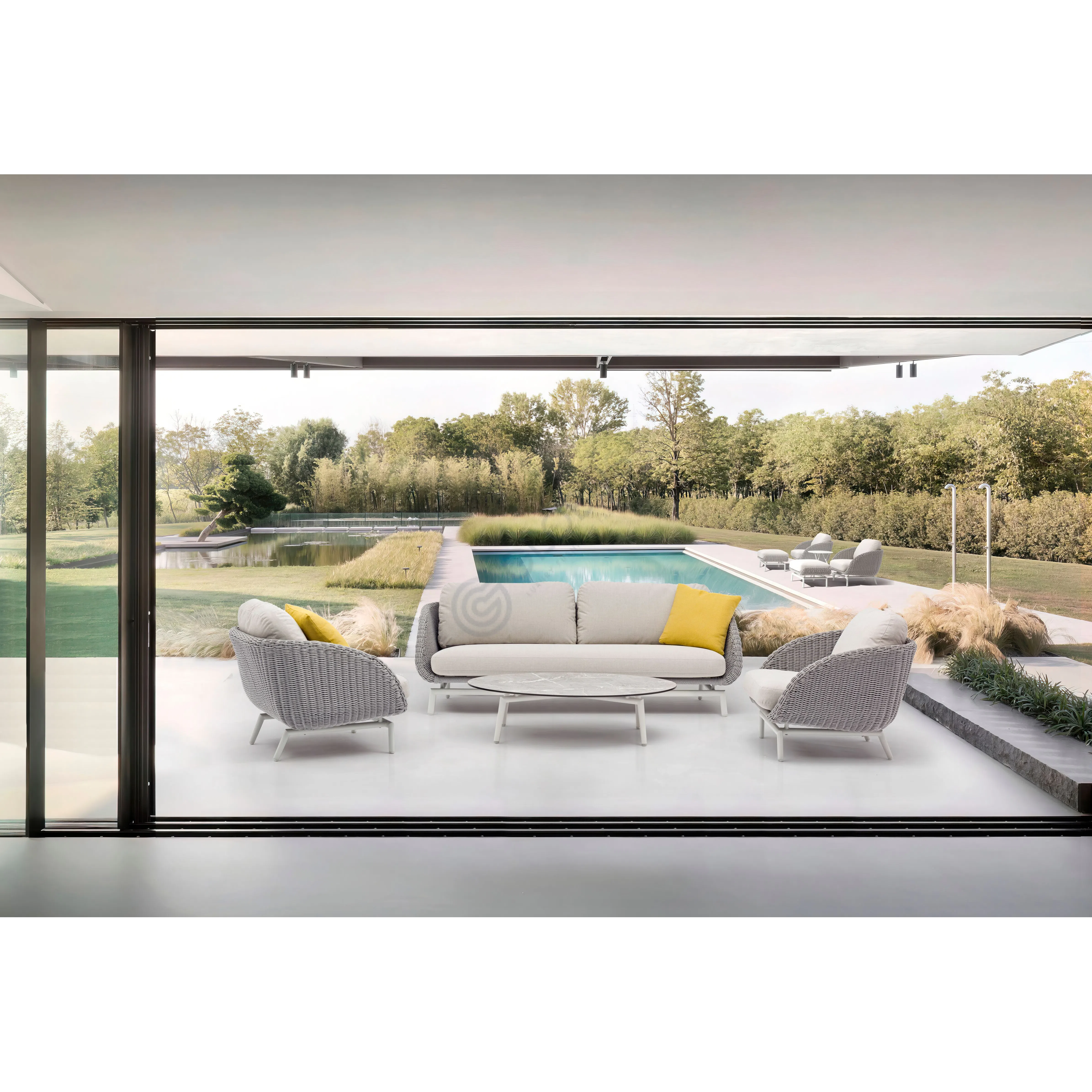 Уличный диван COUTURE JARDIN