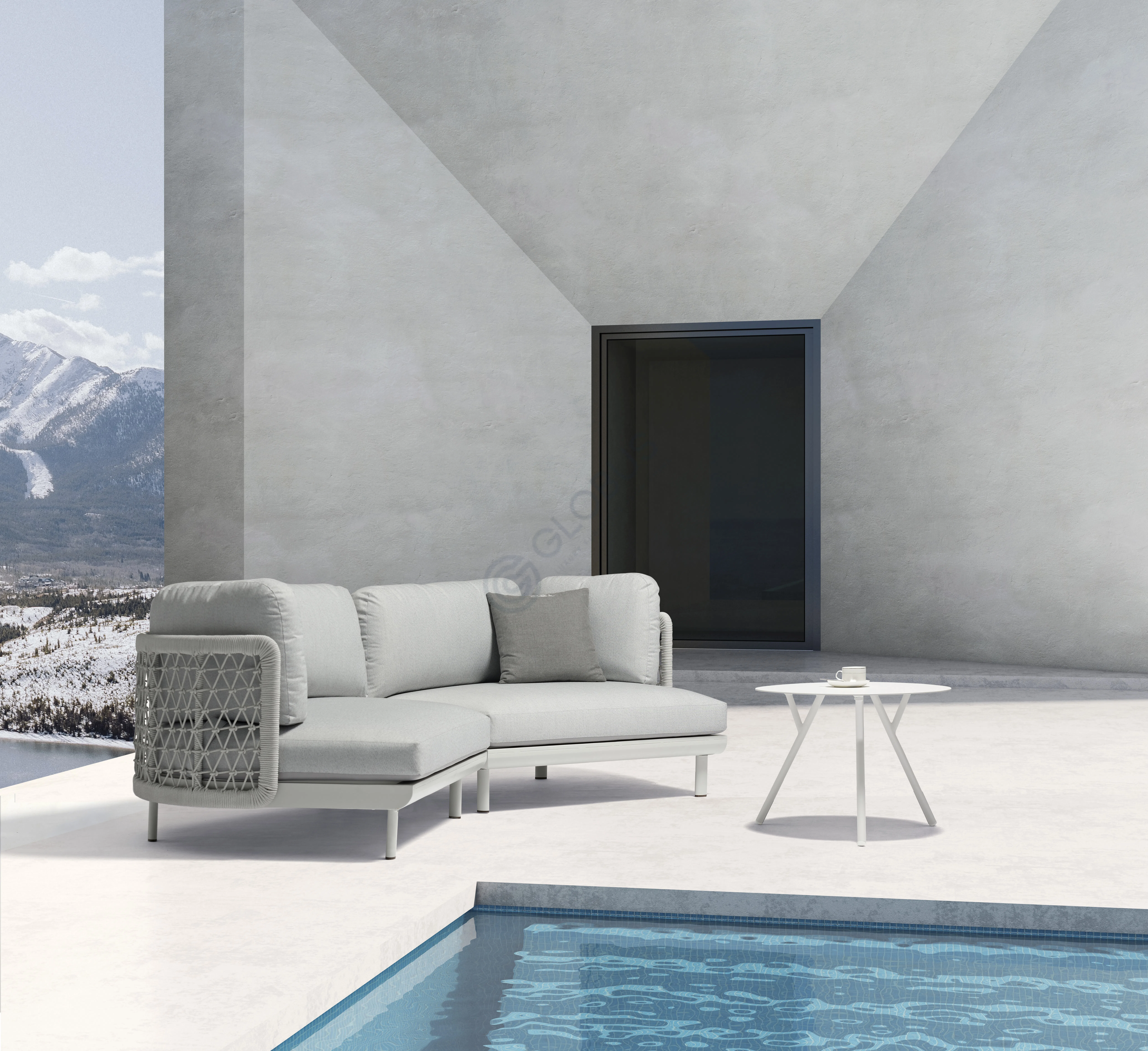 Уличный диван COUTURE JARDIN