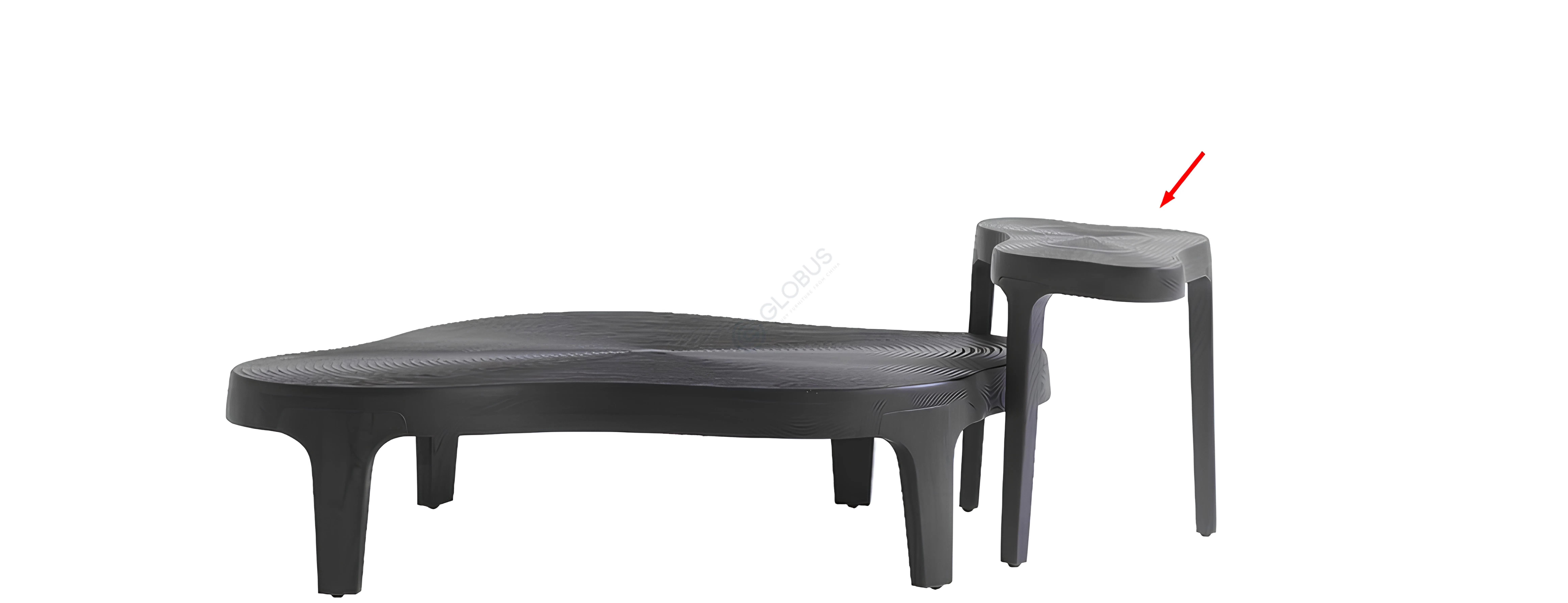 Угловой столик STUDIO RODERICK VOS Isola