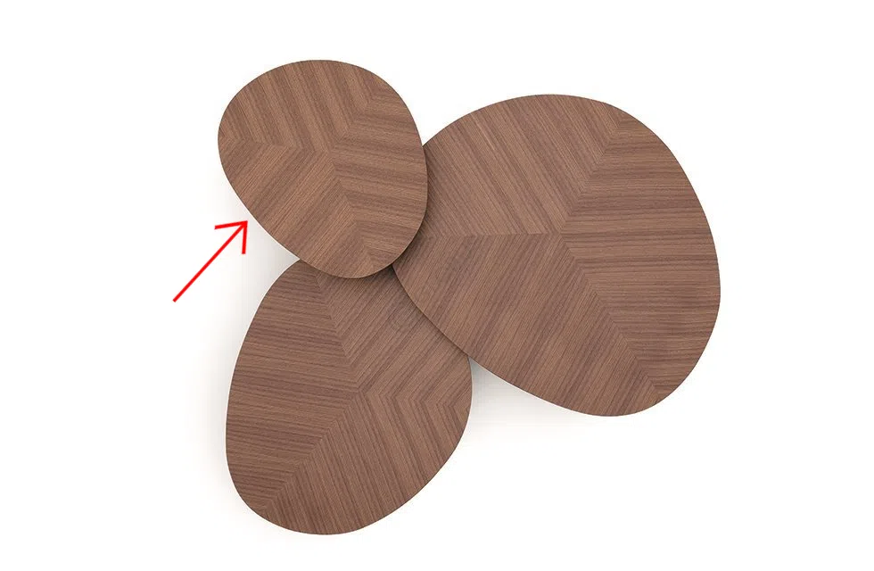 Угловой столик ALBERTA Island