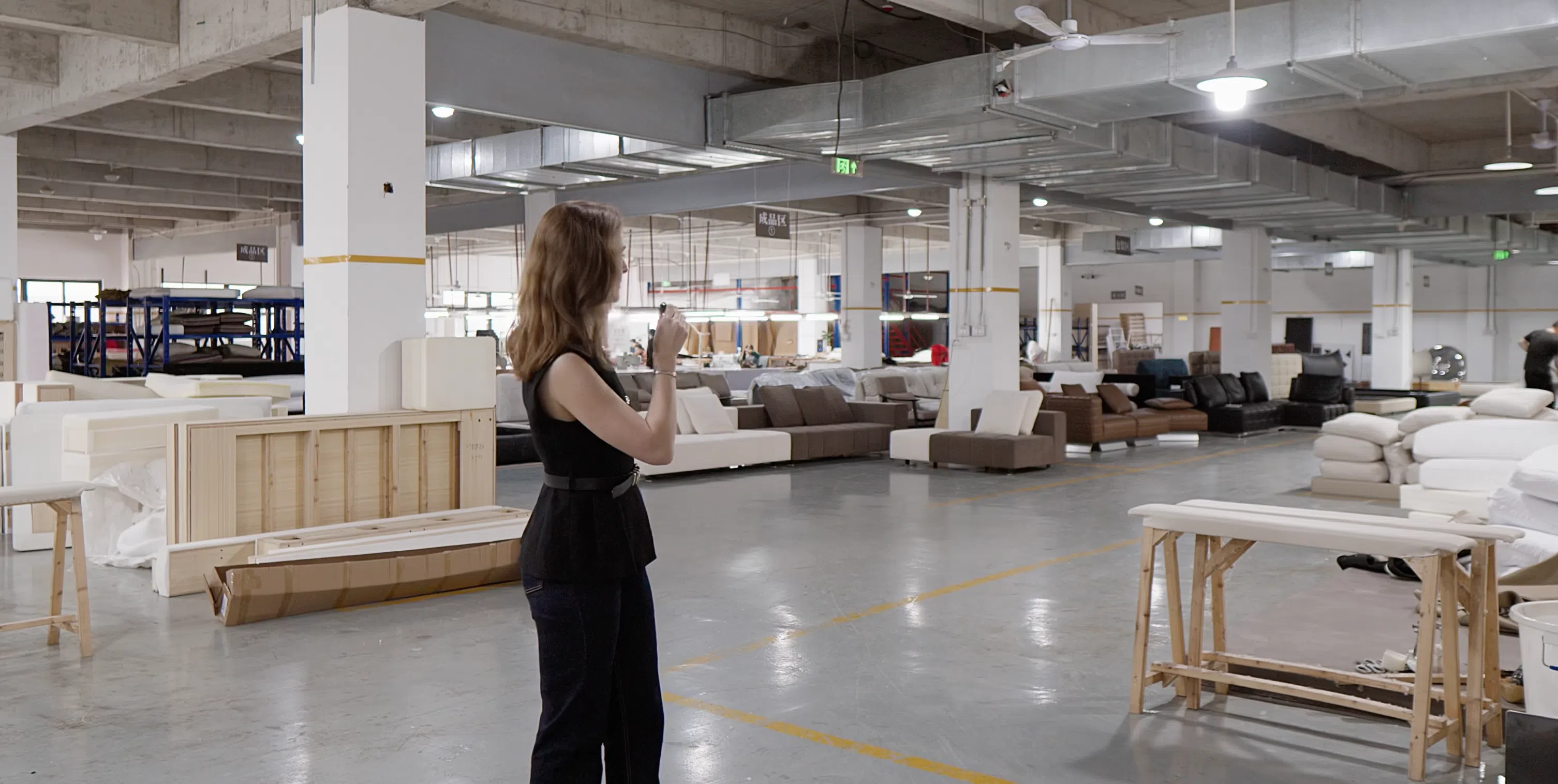 Процесс производства премиум-мебели в Китае