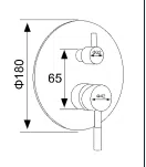 Смеситель Ginnasio