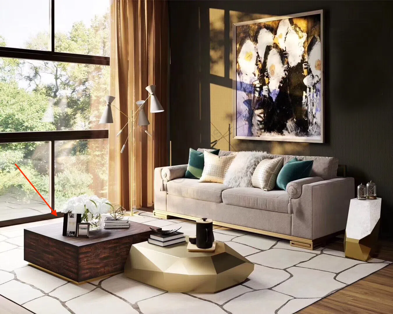 Журнальный столик Risina