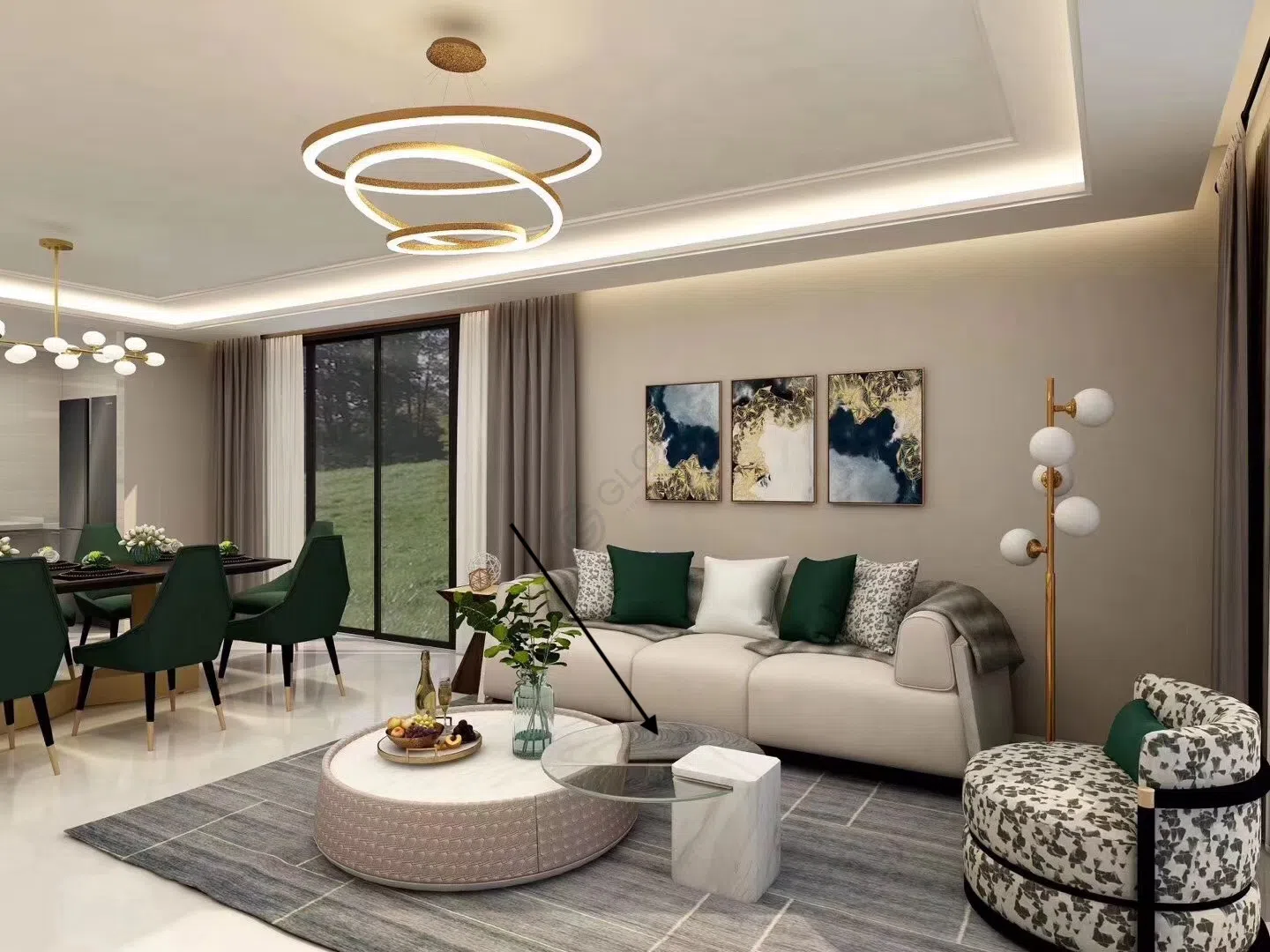 Журнальный столик Ostiorum