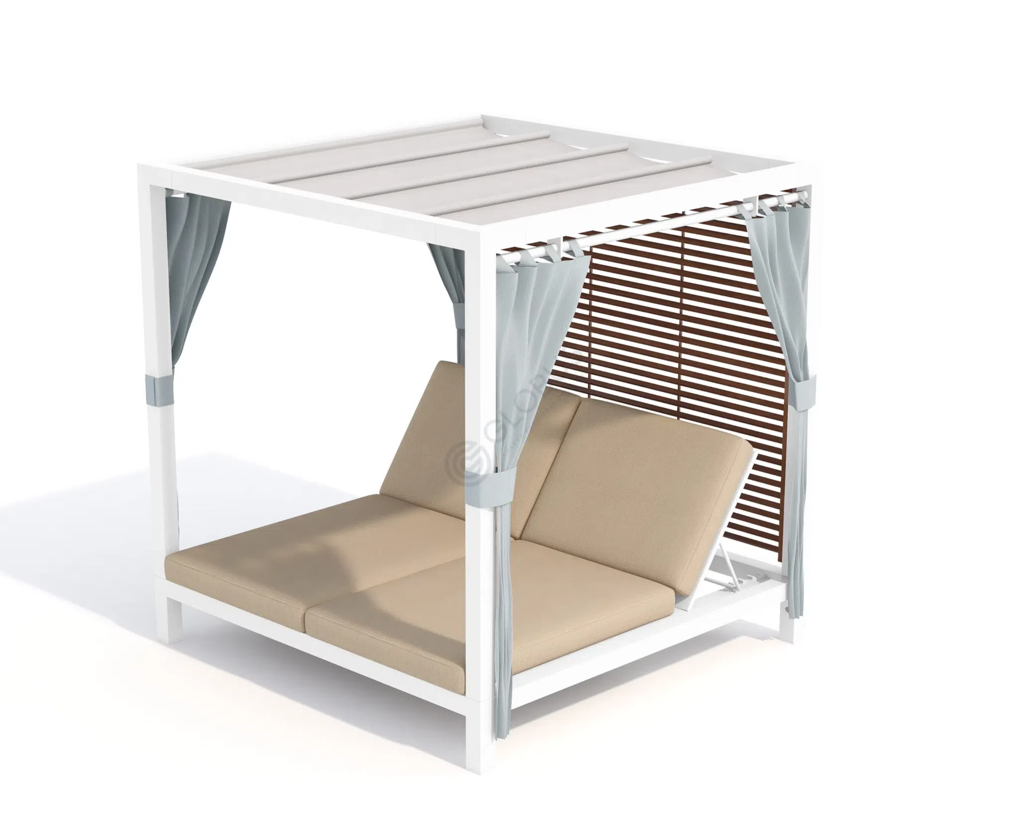 Уличный диван Vibricius