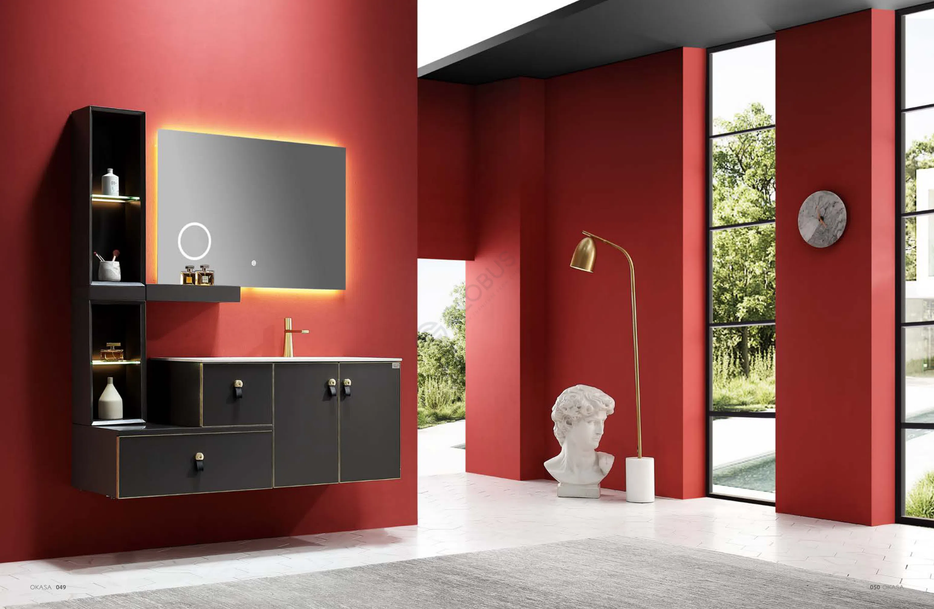 Ванный шкаф Oblata