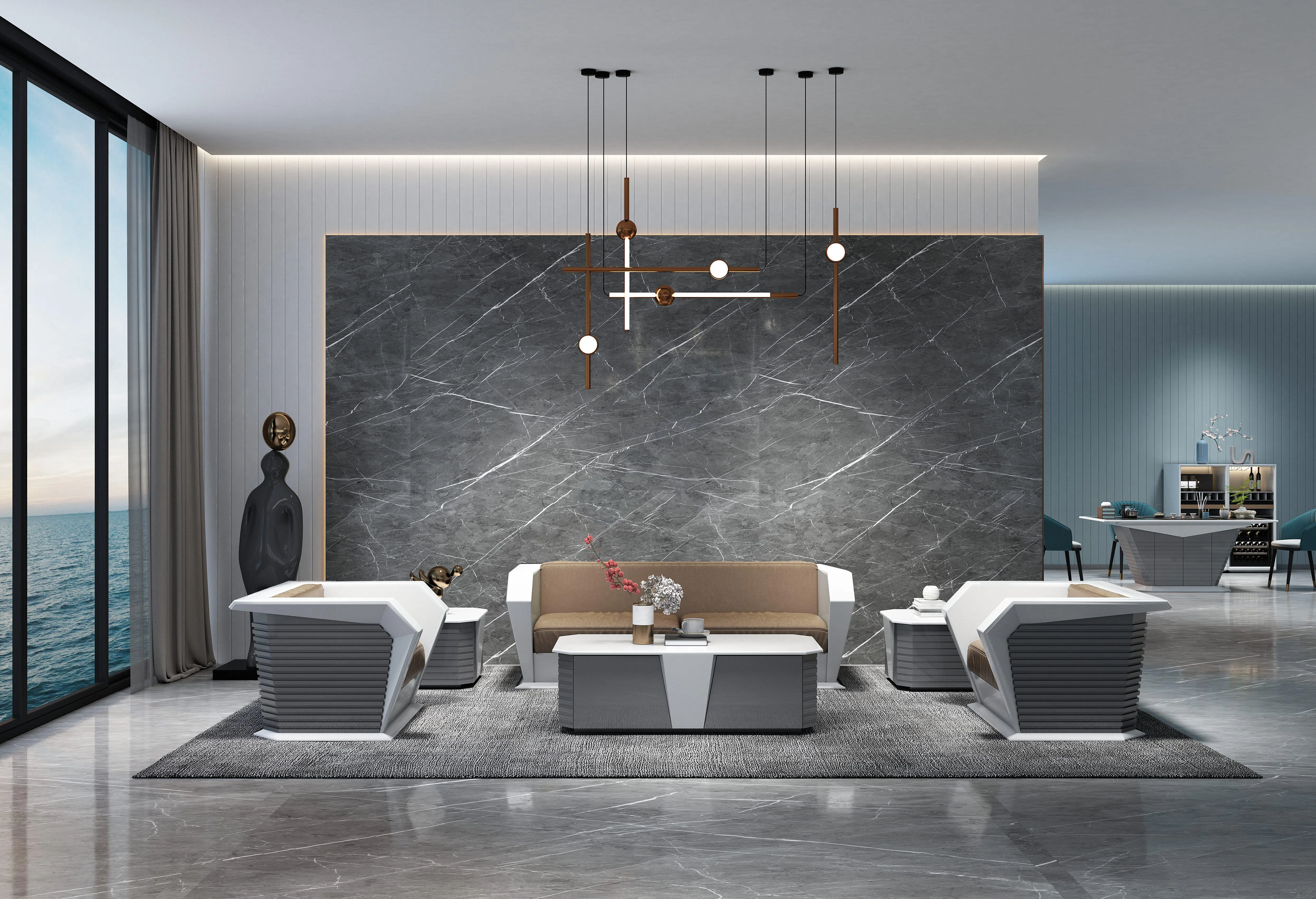 Журнальный столик для офиса Avvolgente