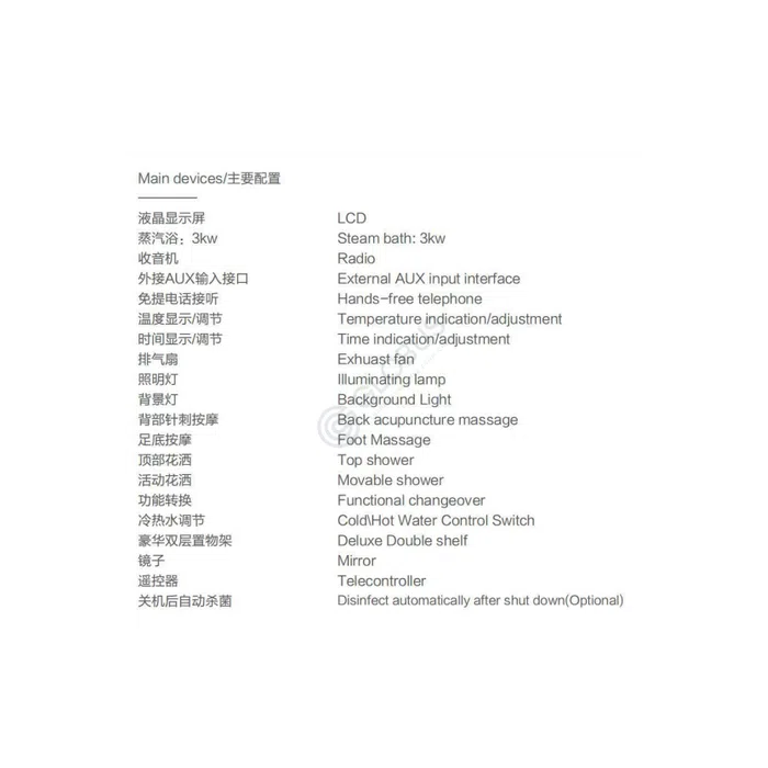 Душевая кабина Cavalletto