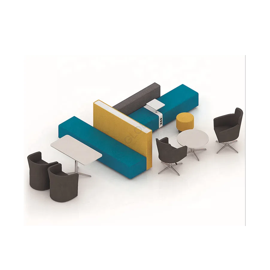 Секционный диван для офиса Jolynn