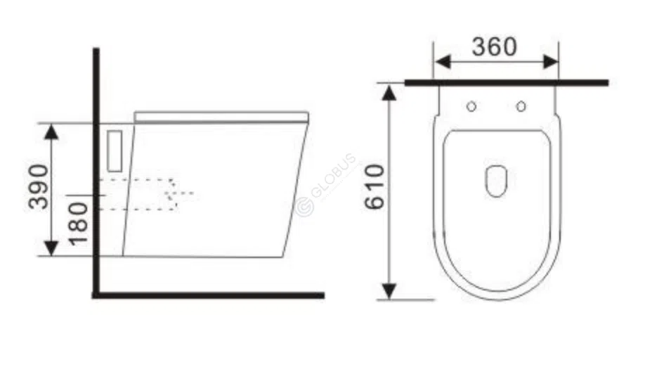 Унитаз Rodezno