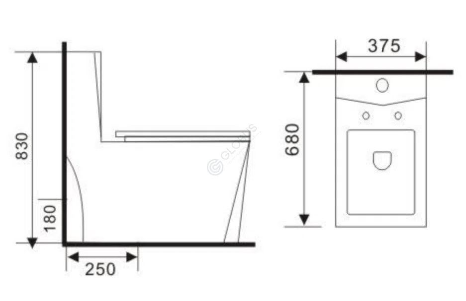 Унитаз Fulgentia