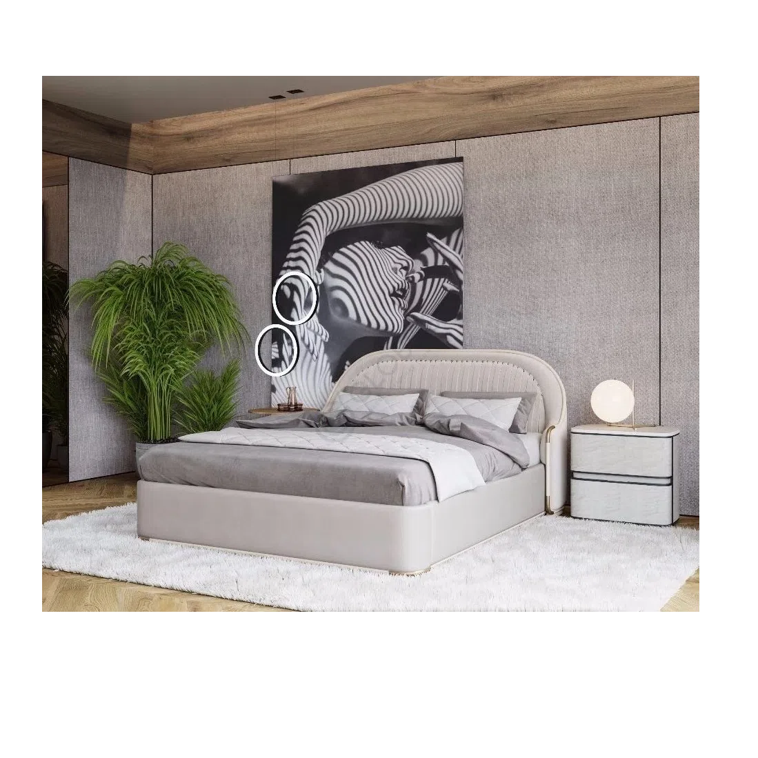 Кровать Zyriana