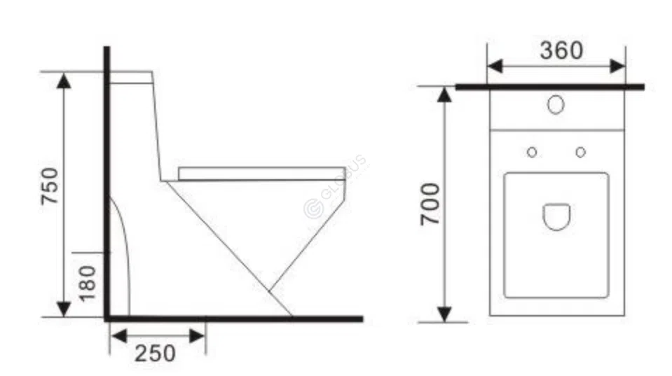 Унитаз Vestrum
