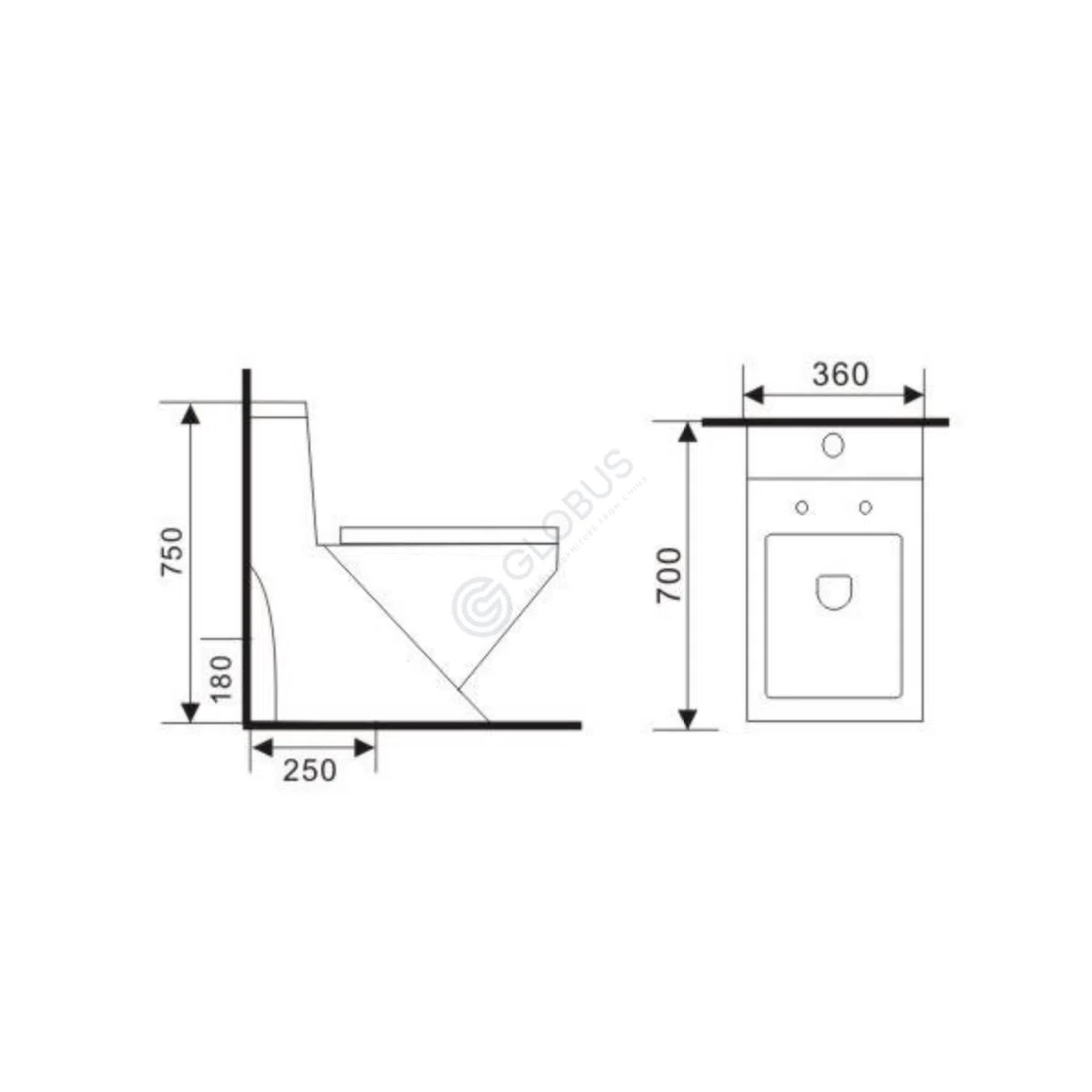 Унитаз Vestrum